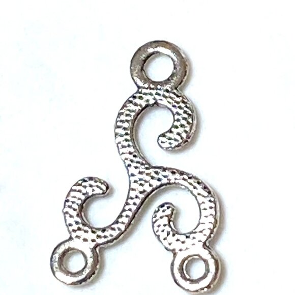 3/10$, 3 Holes Silver Color Connector for Jewelry Making, DIY Projects - Picture 2 of 4